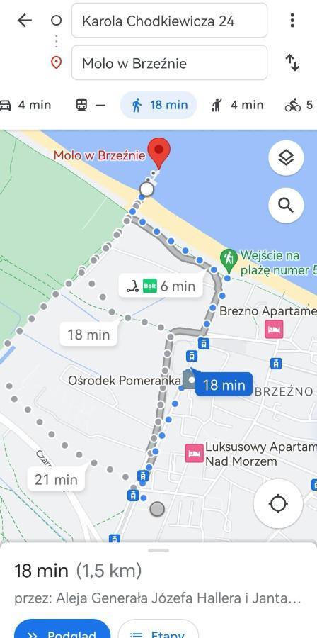 Mieszkanie Brzezno Przy Plazy Gdańsk Exteriör bild